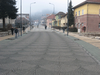 Glavna ulica u Krupnju - Rekonstrukcija